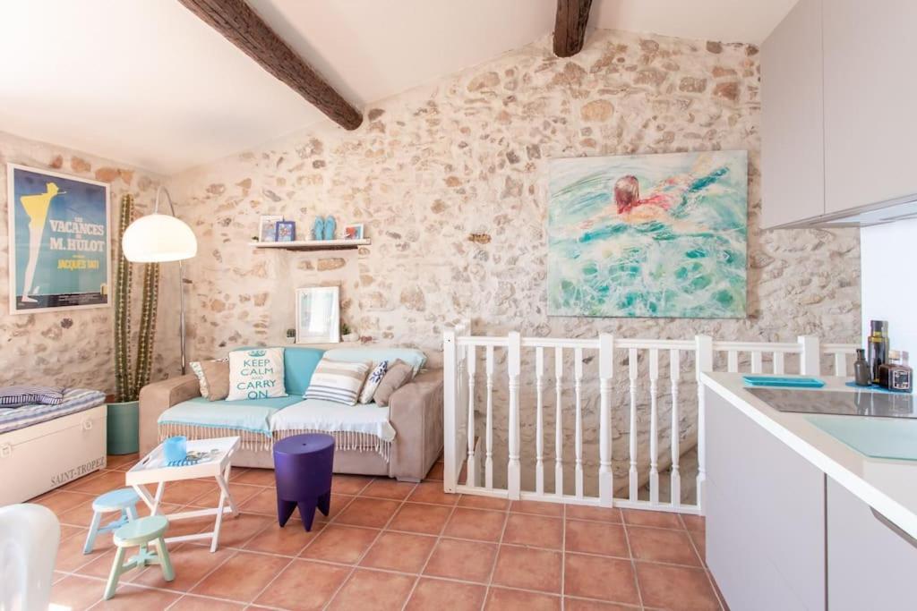 A9 - 1 Bdr Fantastic Sea View Remparts Old Antibes - Ac Daire Dış mekan fotoğraf
